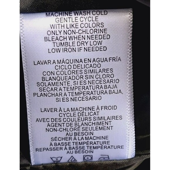 Womens Big Chill Long Puffer Coat W/Removable Hood Faux Fur Trim Medium Green - Picture 12 of 13